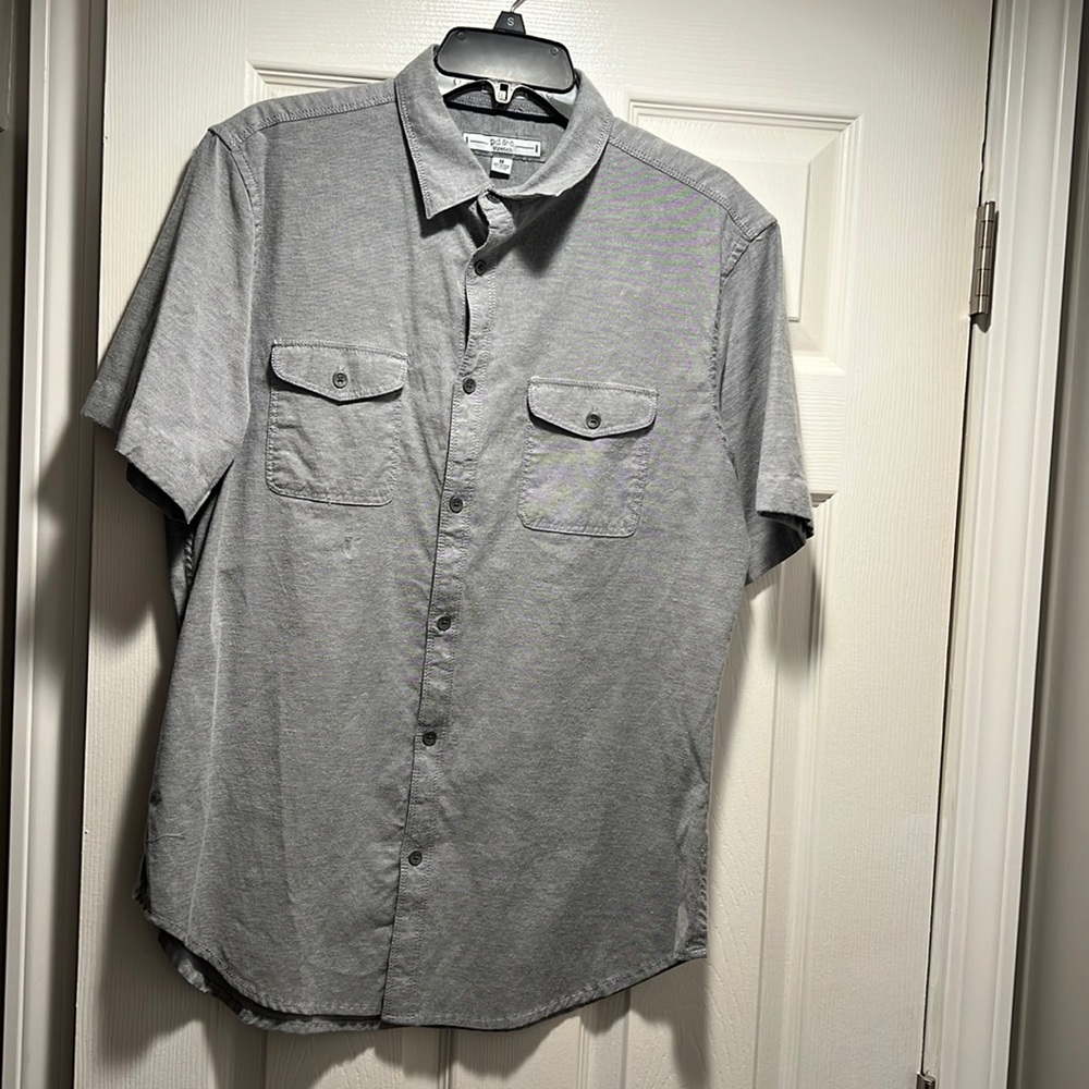 Men’s pd&c medium short sleeve button down